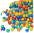 Produktbild: LittleTom Bällebad-Bälle Baby - 100 Bunte Bälle fürs Bällebad - 7cm Geprüfte Kinder Spielbälle, Ab dem 1. Tag: Babybälle zum Greifen - Plastikbälle für den Bällepool
