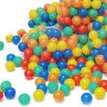 Produktbild: 100 bunte Bälle für Bällebad 7cm Babybälle Plastikbälle Baby Balls Spielbälle