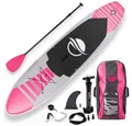 Produktbild: SereneLife Inflatable SUP-Board SereneLife SLSUPB145 Paddleboard SUP Stand-Up - 10.5ft 125kg - Rosa
