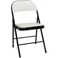 Produktbild: Mid.you Klappstuhl, Schwarz, Weiß, Metall, Textil, A-Form, 44x80x49 cm, klappbar, Esszimmer, Stühle, Klappstühle