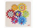 Produktbild: goki Lernspielzeug Zahnradspiel nach Art Montessori (packung, set), So kreativ, verspielt muss Lernen sein.