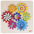 Produktbild: Zahnradspiel Steckspiel Lernspiel Spielzeug Holzspielzeug Kinder Motorik