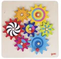 Produktbild: Zahnradspiel Holzzahnradspiel  Motorikspielzeug 8-tlg. Goki 58530