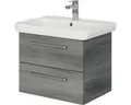 Produktbild: Pelipal Badmöbel-Set Sunline 105 BxHxT 69 x 56 x 48,5 cm Frontfarbe graphit stru