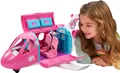 Produktbild: Barbie Reise Traumflugzeug Spielset Rueckenlehnen Gepaech 15 Zubehoer GDG76
