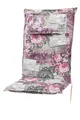 Produktbild: Auflage Hochlehner Rom 0798 rosa-grau Blumen Landhaus 120x50x8 cm KETTtex