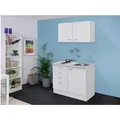 Produktbild: Flex-Well Classic Miniküche Wito 100 cm Weiß