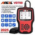 Produktbild: Ancel VD700 Pro Profi KFZ Diagnosegerät Auto OBD2 Gerät Scanner EPB DPF Für VAG