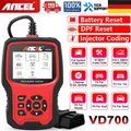 Produktbild: 🔥 Ancel VD700 Pro Profi KFZ Diagnosegerät Auto OBD2 Scanner EPB DPF Für VAG