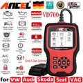 Produktbild: Ancel VD700 Pro KFZ Profi Diagnosegerät Auto OBD2 Scanner Fehler Auslesegerät DE