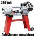 Produktbild: Holzmann Metallbandsäge Bügelsägen BS115 + Fahreinrichtung + Untergestell 230 V