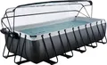 Produktbild: EXIT Framepool inkl. multifunktionaler Poolabdeckung (Set, 4-tlg), BxLxH: 250x540x122 cm, mit Sandfilterpumpe & Sicherheitsleiter