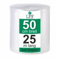 Produktbild: LPF dieLUFTPOLSTERFOLIE Schutzfolie Luftpolsterfolie Große Noppen (3cm) Breite 50cm x Länge 25m / 100my
