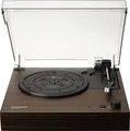 Produktbild: Lenco LS-15WD Plattenspieler mit Lautsprecher und Bluetooth - Vinyl Player, Bluetooth Empfang & Übe