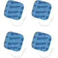 Produktbild: Elektroden Pads Wire passend zu Compex EMS TENS Geräten, 5x5 cm, 4 Stück
