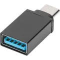 Produktbild: USB Type-C Adapter, Type-C - A schwarz
