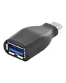 Produktbild: DIGITUS Assmann USB-Adapter 9-polig USB Typ A W bis C M geformt Schwarz (AK-300506-000-S)