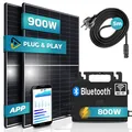Produktbild: SUNNIVA® Balkonkraftwerk 900/800W Astro Energy Wechselrichter inkl. 5m Kabel