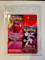 Produktbild: Pokémon Sammelkartenspiel 2-Pack-Blister | 1x Fusionsangriff Booster + 1x Ewige Rivalen Booster | 20 Karten | Motiv zufällig