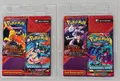 Produktbild: Pokémon 2x- 2er Blister Ewige Rivalen + Wachsendes Chaos Deutsch Set Neu OVP
