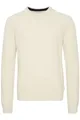 Produktbild: CASUAL FRIDAY CFKarl Herren Strickpullover Feinstrick Pullover mit Rippkragen Rippbündchen Regular fit, Größe:XXL, Farbe:Light Sand Melange (1353041)