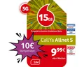 Produktbild: Vodafone Vodafone Prepaid CallYa S, 25 GB, 10 EUR Start Prepaidkarte