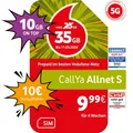 Produktbild: Vodafone Prepaid CallYa S|35 GB|10 EUR Startguthaben|ohne Vertrag|5G-Netz