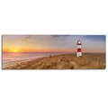 Produktbild: Bild NORTHSEA SUNSET LIGHTHOUS LBH 52x2x156 cm bunt Kunstdruck