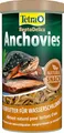 Produktbild: Tetra ReptoDelica Anchovies Schildkröten-Futter - Naturfutter aus 100% kleinen, getrockneten Fischen, 1 L Dose
