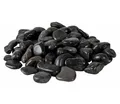 Produktbild: INTERGARDEN Zierkies Dekosteine schwarz poliert 5 kg, Kieselsteine Garten 2-3 cm, (Sack)