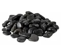 Produktbild: Zierkies Dekosteine schwarz poliert 5 kg, Kieselsteine Garten 2-3 cm