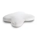 Produktbild: TEMPUR Ombracio Schlafkissen, ergonomisches Bauchschläferkissen in Schmetterlingsform, Liegefühl mittelfest, 60 x 50 x 10 cm, Weiß