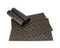 Produktbild: matches21 HOME & HOBBY Platzset Tischsets MODERN 4er Set Braun als Tischuntersetzer, (4-St), Abwaschbare Platzsets als Tischunterlagen für Ess-Tisch Tisch-Deko