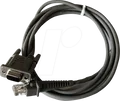 Produktbild: DL 90G000008 - Barcodescanner, Kabel, RS232, gerade, 1,8 m