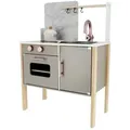 Produktbild: lupilu® Spielküche mit Backofen, Spülbecken und Zubehör für Kinder aus Echtholz