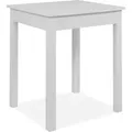 Produktbild: finori Esstisch Capri 81A weiß rechteckig melaminbeschichtet HxBxT 76x60x67 cm, Farbe:weiß - Weiß