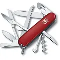 Produktbild: Victorinox Taschenmesser Taschenmesser Huntsman, (Stück, 1 St., 1 Taschenmesser), Multitool 15 Funktionen rot