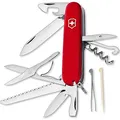 Produktbild: Victorinox Taschenmesser Huntsman (15 Funktionen, Grosse Klinge, Dosenöffner, Korkenzieher, Pinzette, Schere) rot