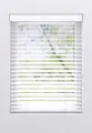 Produktbild: my home Jalousie Ariane, mit Bohren, freihängend, 50mm PVC Lamellen in Holzoptik, Bedienung durch Schnurzug