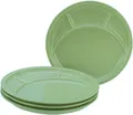Produktbild: CreaTable Fondueteller Universal Grün, Fondueteller 4-tlg, (4 St), Spezielle Bodenkonstruktion