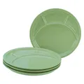 Produktbild: CreaTable 22985 Universal Fondueteller Grün 4-teiliges Geschirrset Porzellan