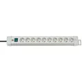 Produktbild: Brennenstuhl Premium-Line Steckdosenleiste 10-fach lichtgrau 3m H05VV-F 3G1,5, 1955500100