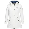 Produktbild: Schietwetter Regenjacke Damen Regenjacke Landratte Mimi verschweißte Nähte weiß 48