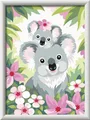 Produktbild: Ravensburger CreArt 28984 - Süße Koalas - Malen nach Zahlen für Kinder ab 9 Jahre, Malset mit Rahmen, Pinsel und Acrylfarben, Geschenk für Mädchen und Jungen