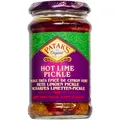 Produktbild: Patak's Hot Lime Pickle extra scharf 283g scharf eingelegt Limetten eingemachtes