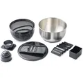 Produktbild: Betty Bossi Multi Salatschüssel, mit Reibe - 12-teiliges Set Edelstahl Kunststoff Spülmaschinengeeignet Küchenreibe Gemüseschneider Gemüsereibe Apfelreibe