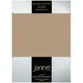 Produktbild: Janine Jersey Elastic Spannbetttuch 140x200 cm - 160x220 cm | nougat - braun