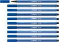 Produktbild: STABILO - Premium-Filzstift - Pen 68-10er Pack - ultramarinblau