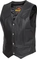 Produktbild: Held Dillon Motorrad Lederweste, schwarz, L