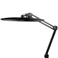 Produktbild: Semplix LED Arbeitslampe Tischlampe schwarz 182 LED 3 Farben dimmbar Tischklemme